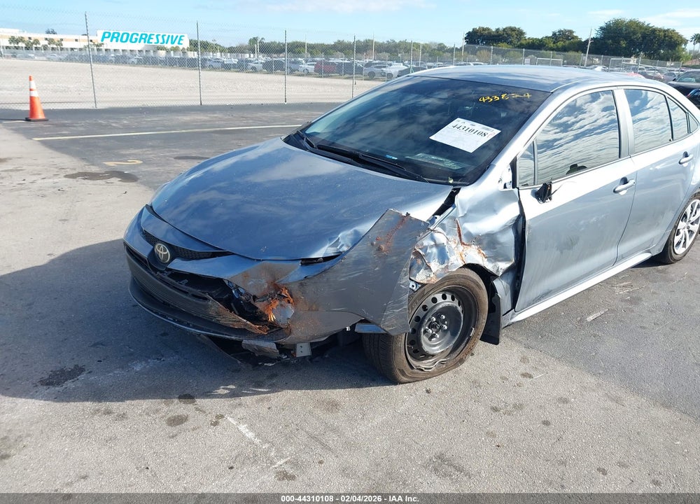 2025 TOYOTA COROLLA LE VIN: 5YFB4MDE4SP260887