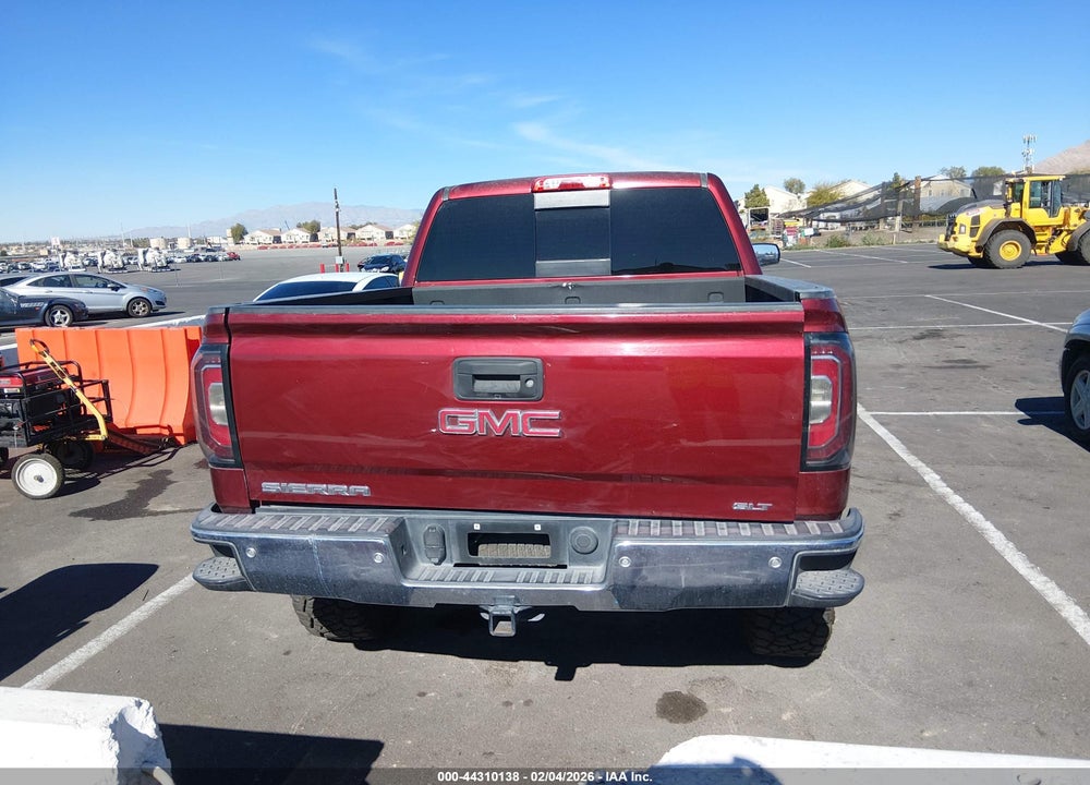 2017 GMC SIERRA 1500 SLT VIN: 3GTU2NECXHG365949