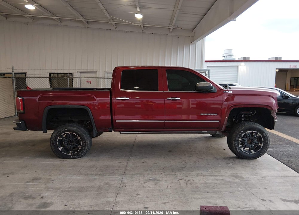 2017 GMC SIERRA 1500 SLT VIN: 3GTU2NECXHG365949