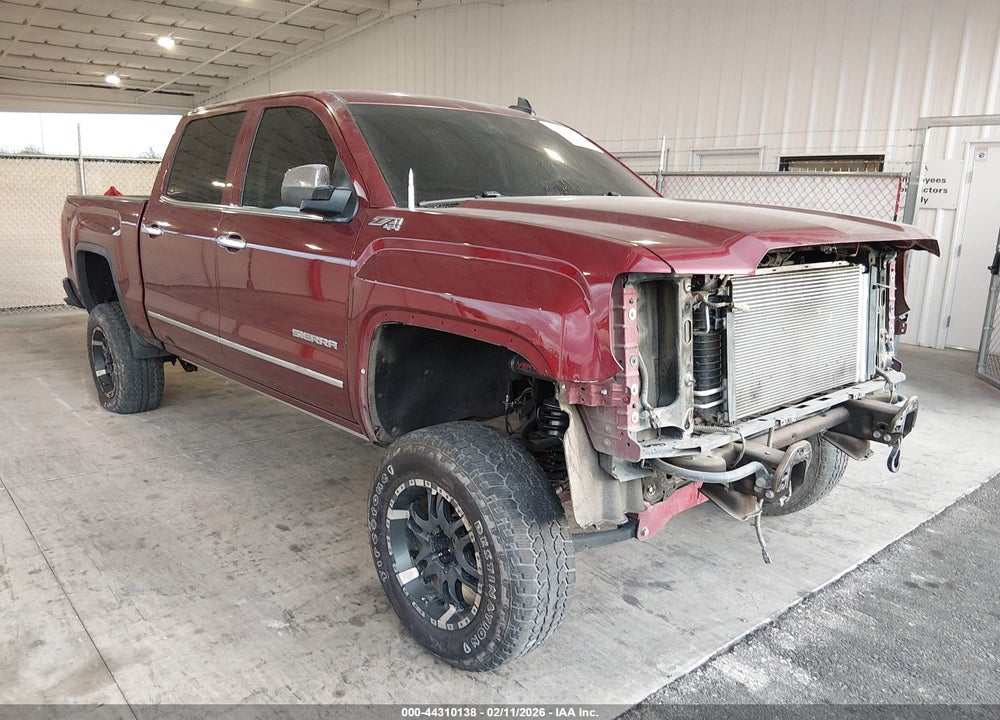 2017 GMC SIERRA 1500 SLT VIN: 3GTU2NECXHG365949