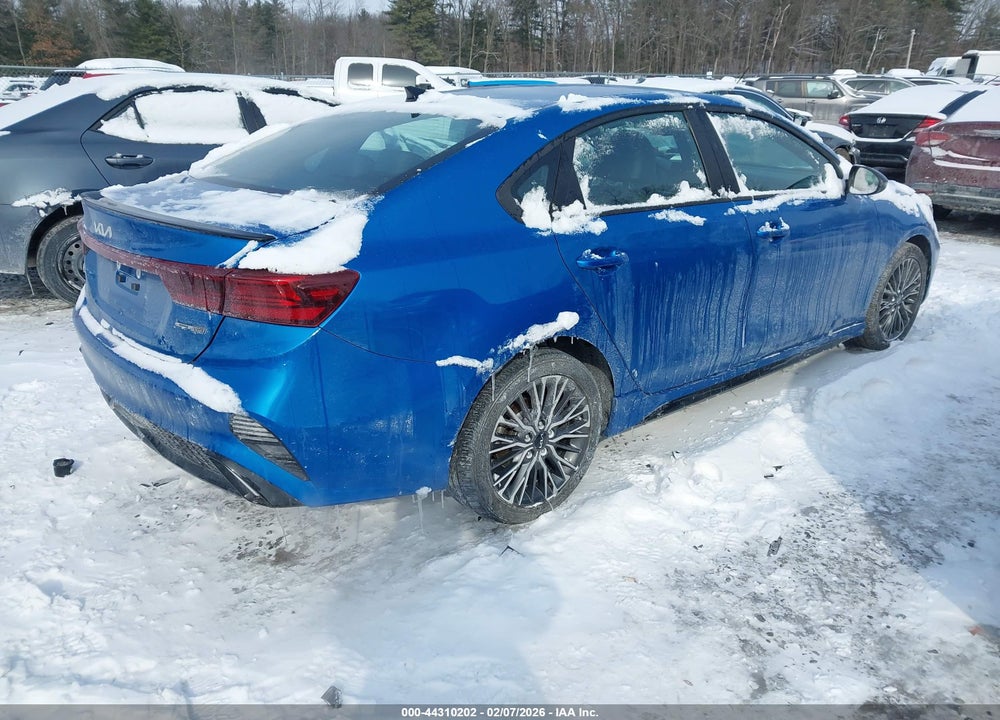 2022 KIA FORTE GT-LINE VIN: 3KPF54AD1NE493187