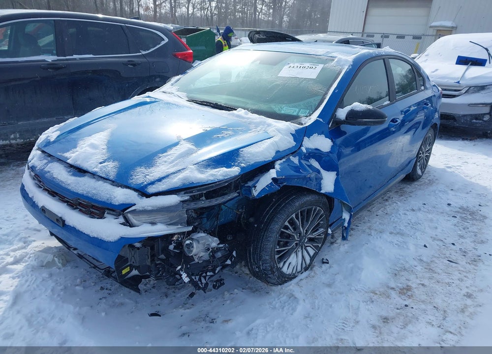 2022 KIA FORTE GT-LINE VIN: 3KPF54AD1NE493187