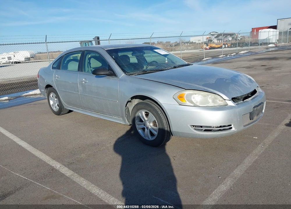 2012 CHEVROLET IMPALA LS VIN: 2G1WF5E36C1329246