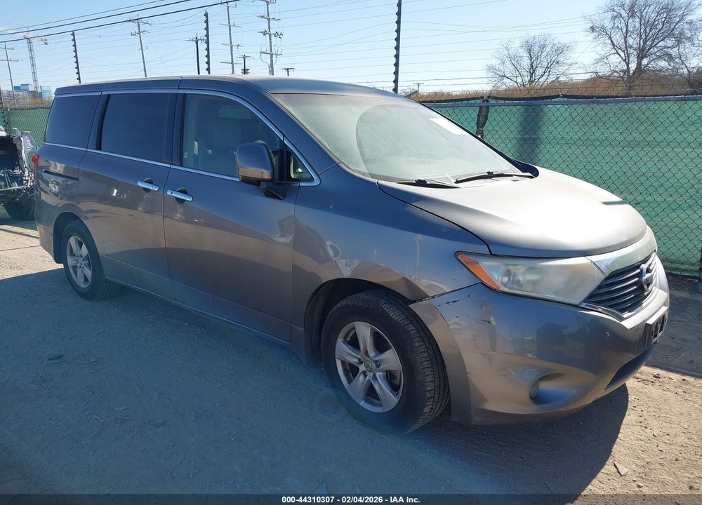 2015 NISSAN QUEST SV VIN: JN8AE2KP2F9129796