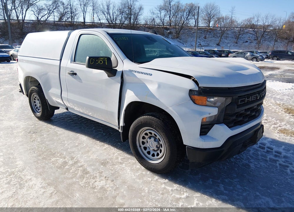 2023 CHEVROLET SILVERADO 1500 2WD  STANDARD BED WT VIN: 3GCNAAEK0PG306219