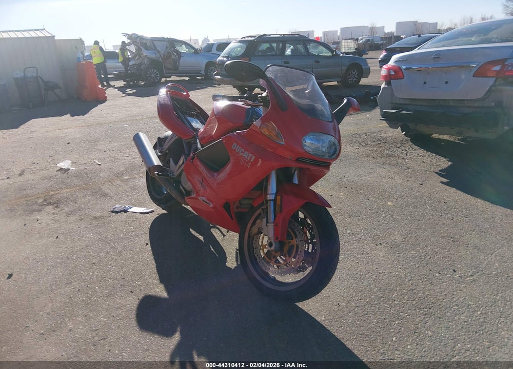 2001 DUCATI ST4 VIN: ZDM1TB8S71B004019