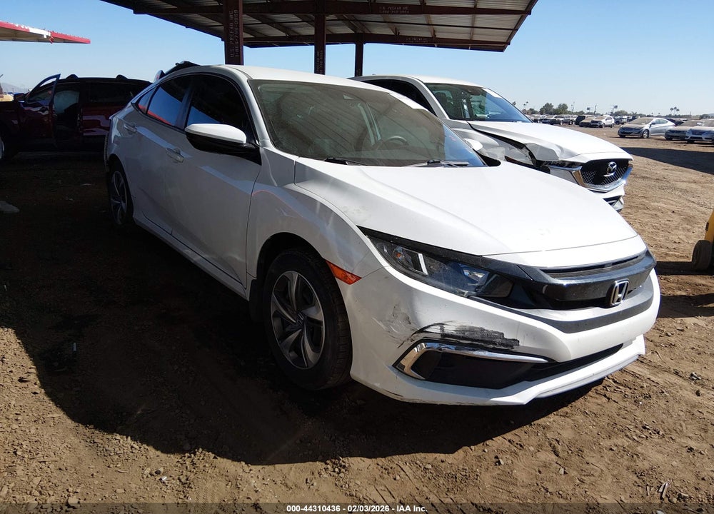 2021 HONDA CIVIC LX VIN: 2HGFC2F65MH509299