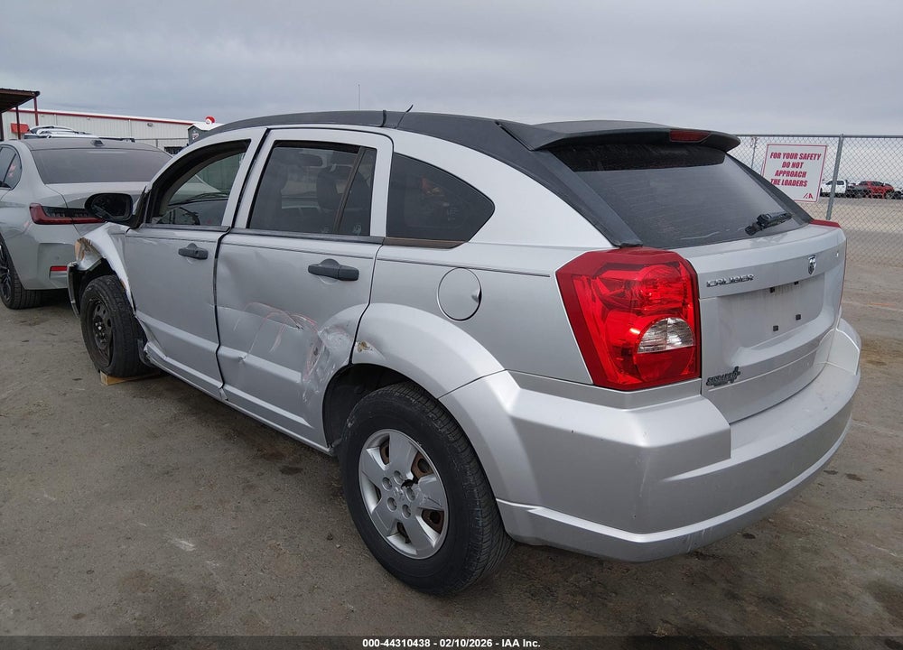 2008 DODGE CALIBER SE VIN: 1B3HB28B08D754021
