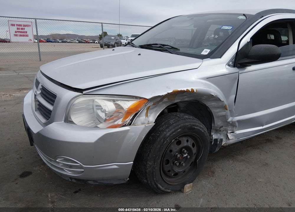 2008 DODGE CALIBER SE VIN: 1B3HB28B08D754021