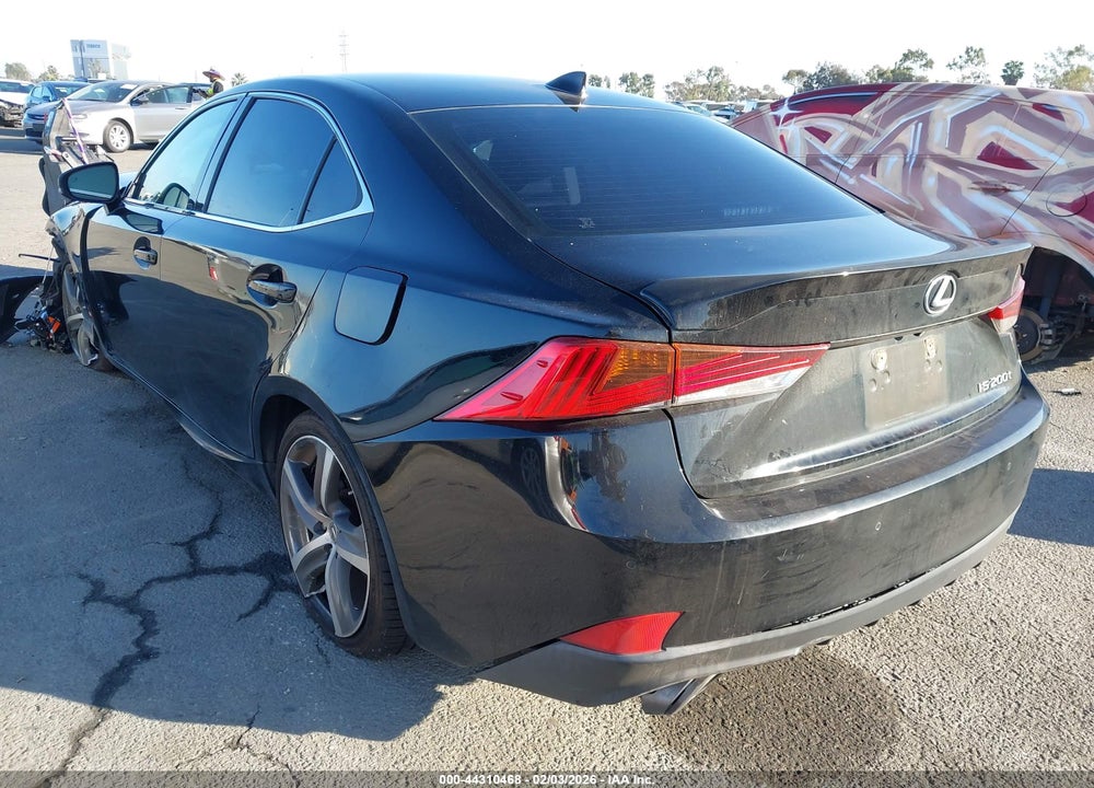 2017 LEXUS IS 200T VIN: JTHBA1D25H5043771