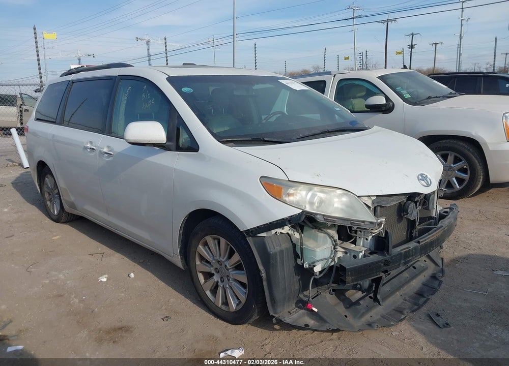2011 TOYOTA SIENNA LIMITED V6 VIN: 5TDYK3DC0BS166571