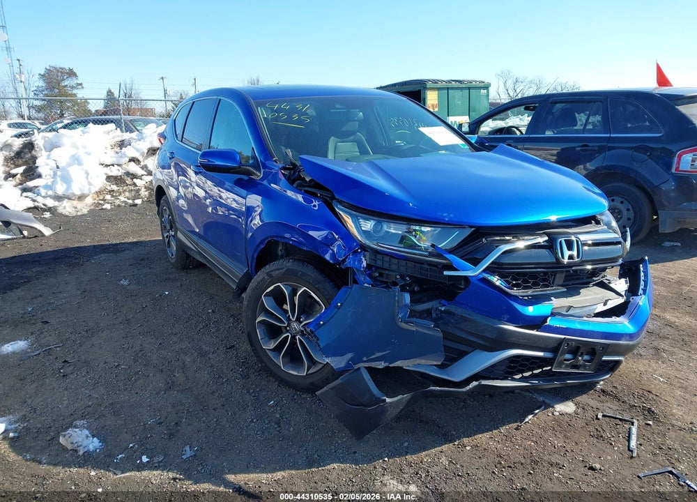 2022 HONDA CR-V AWD EX-L VIN: 7FARW2H84NE025315