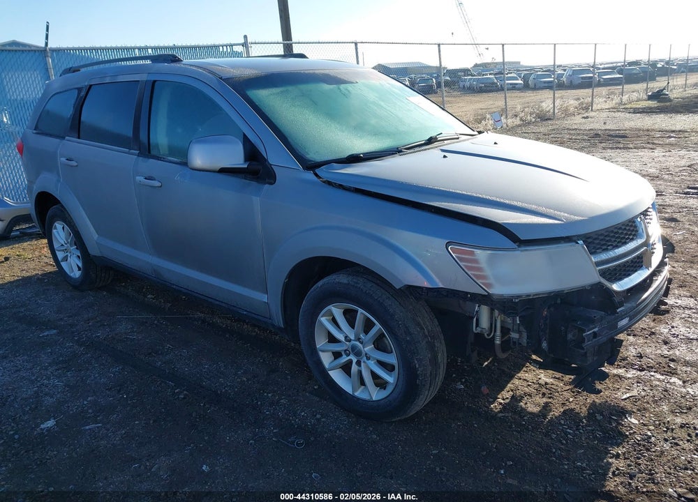 2016 DODGE JOURNEY SXT VIN: 3C4PDDBG0GT226735