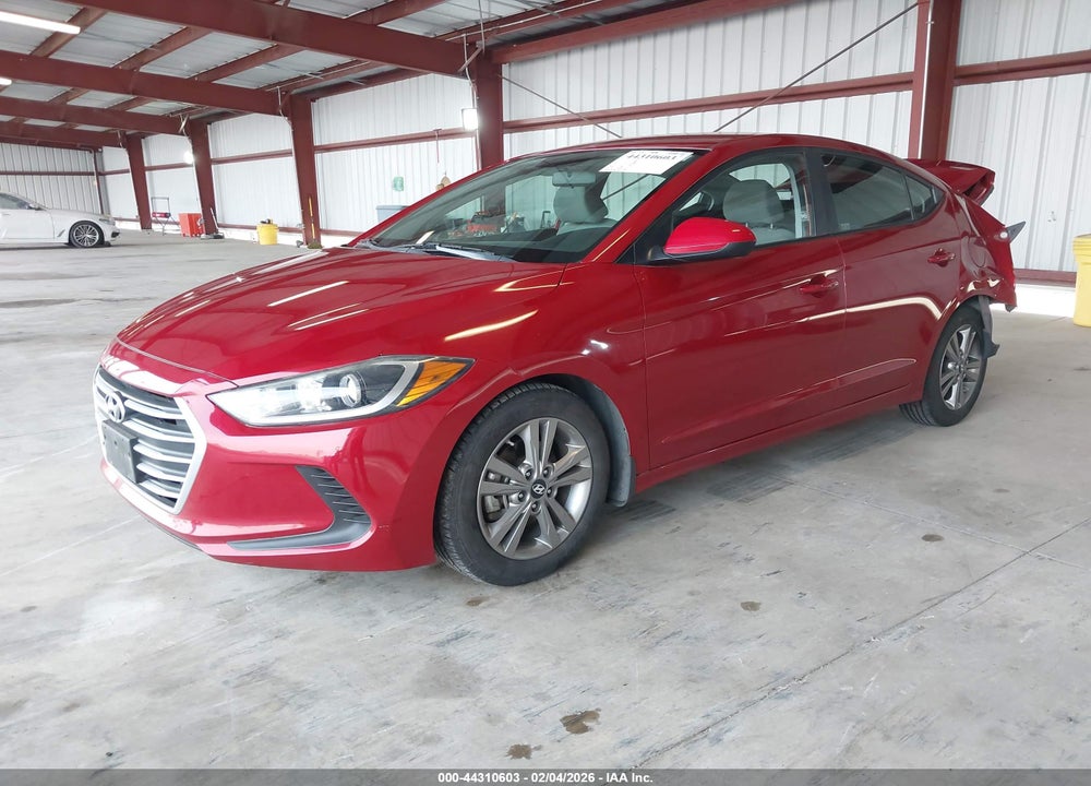 2018 HYUNDAI ELANTRA SEL VIN: KMHD84LF9JU598810