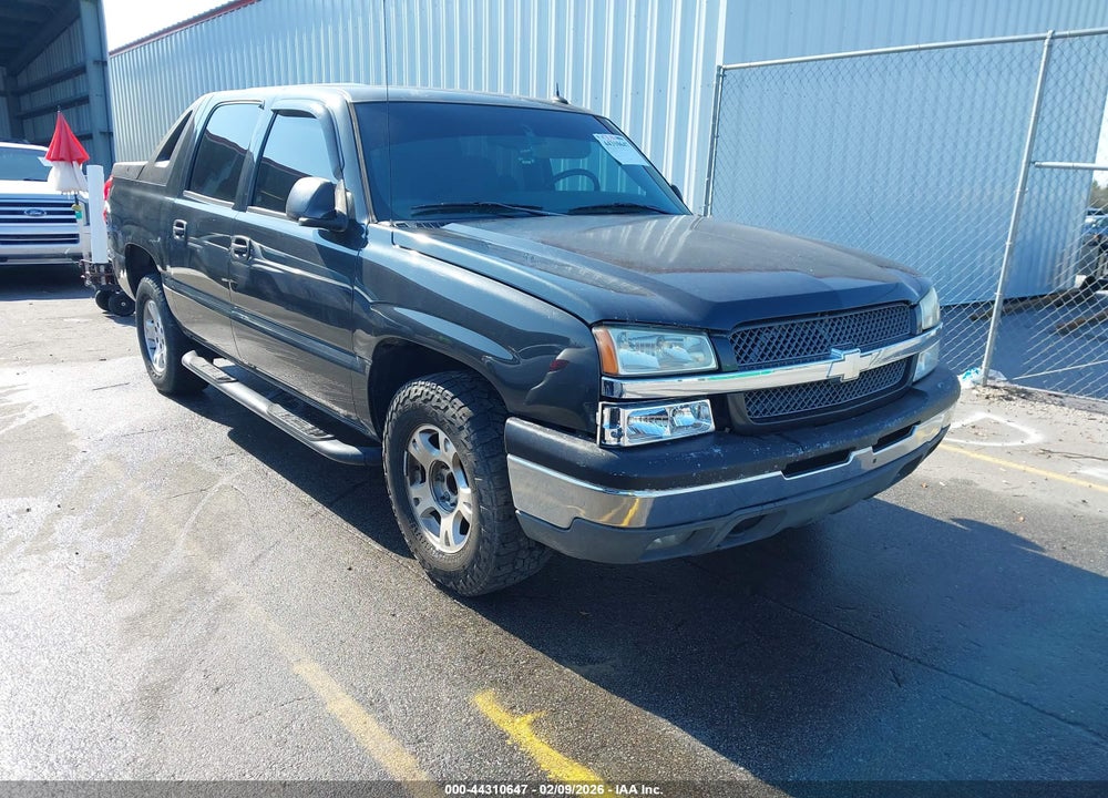 2005 CHEVROLET AVALANCHE 1500 Z66 VIN: 3GNEC12ZX5G227012