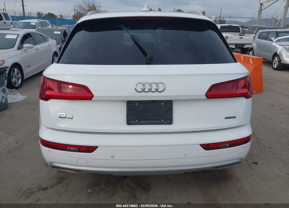 2019 AUDI Q5 45 PREMIUM VIN: WA1BNAFY3K2052933