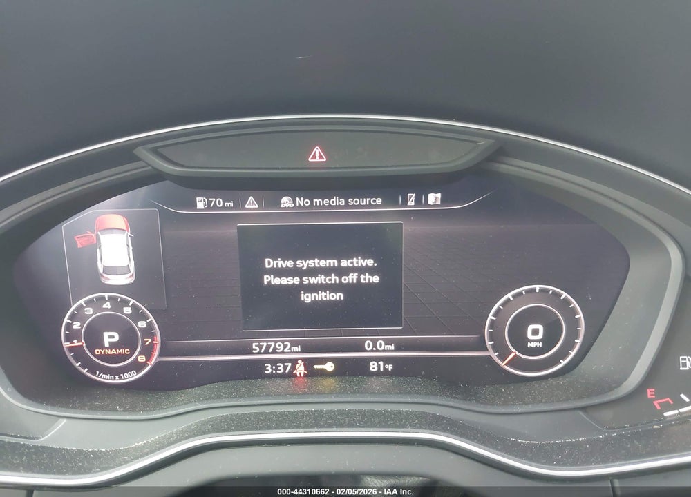 2019 AUDI Q5 45 PREMIUM VIN: WA1BNAFY3K2052933
