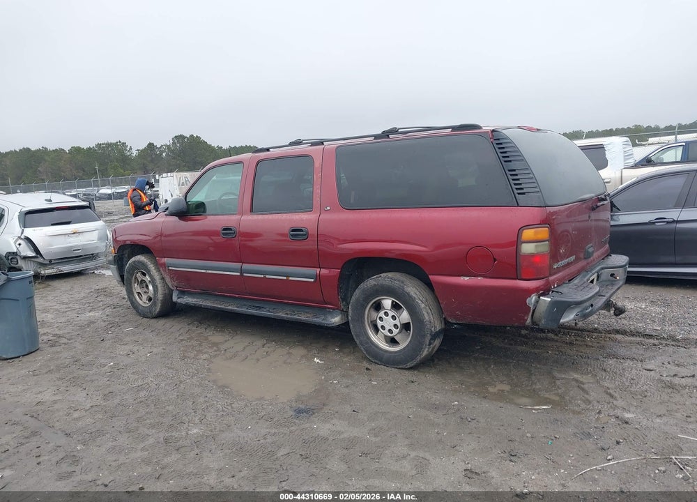 2002 CHEVROLET SUBURBAN 1500 LS VIN: 1GNEC16Z82J162326