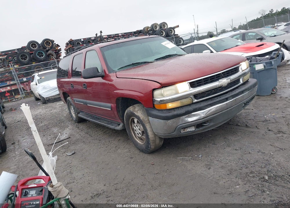 2002 CHEVROLET SUBURBAN 1500 LS VIN: 1GNEC16Z82J162326