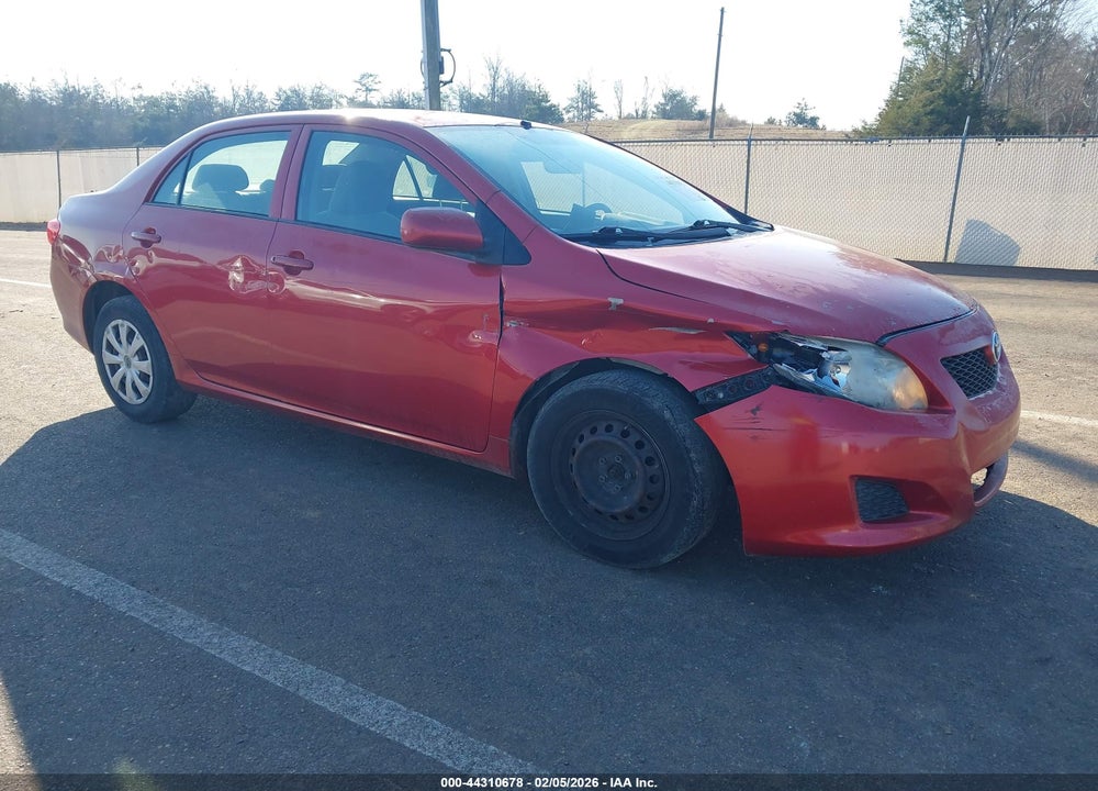 2009 TOYOTA COROLLA LE VIN: 1NXBU40E19Z131620