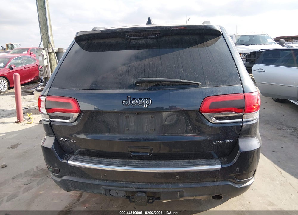 2016 JEEP GRAND CHEROKEE LIMITED VIN: 1C4RJFBG5GC327679