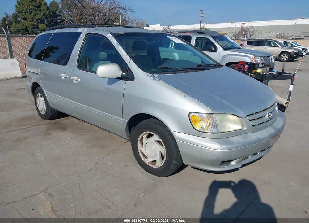 2002 TOYOTA SIENNA LE VIN: 4T3ZF13C42U453795