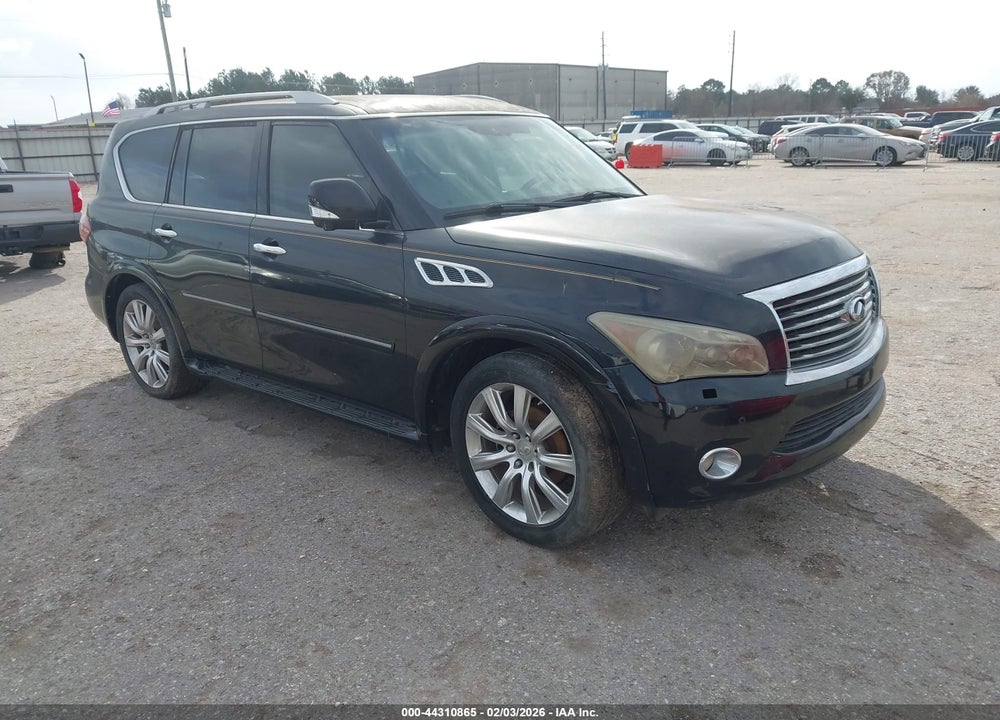 2011 INFINITI QX56 7-PASSENGER VIN: JN8AZ2NE4B9002170