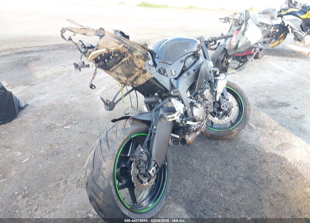2019 KAWASAKI ZX636 K VIN: JKBZXJH14KA001032