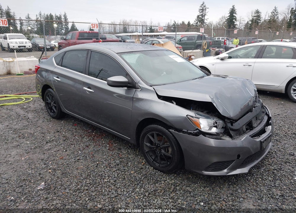 2017 NISSAN SENTRA S VIN: 3N1AB7AP6HY388536