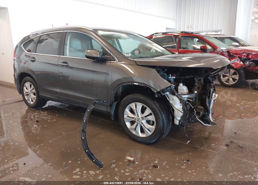 2013 HONDA CR-V EX-L VIN: 2HKRM3H76DH524695
