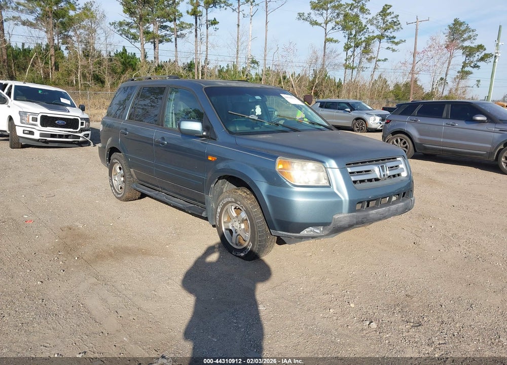 2008 HONDA PILOT EX-L VIN: 5FNYF28758B017257