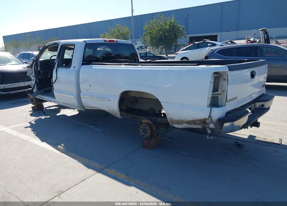 2000 GMC SIERRA 2500 SLE VIN: 1GTGC29U3YE288716