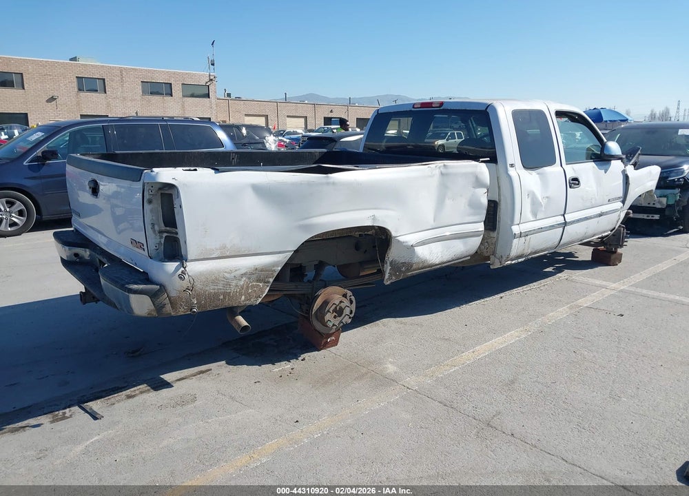 2000 GMC SIERRA 2500 SLE VIN: 1GTGC29U3YE288716
