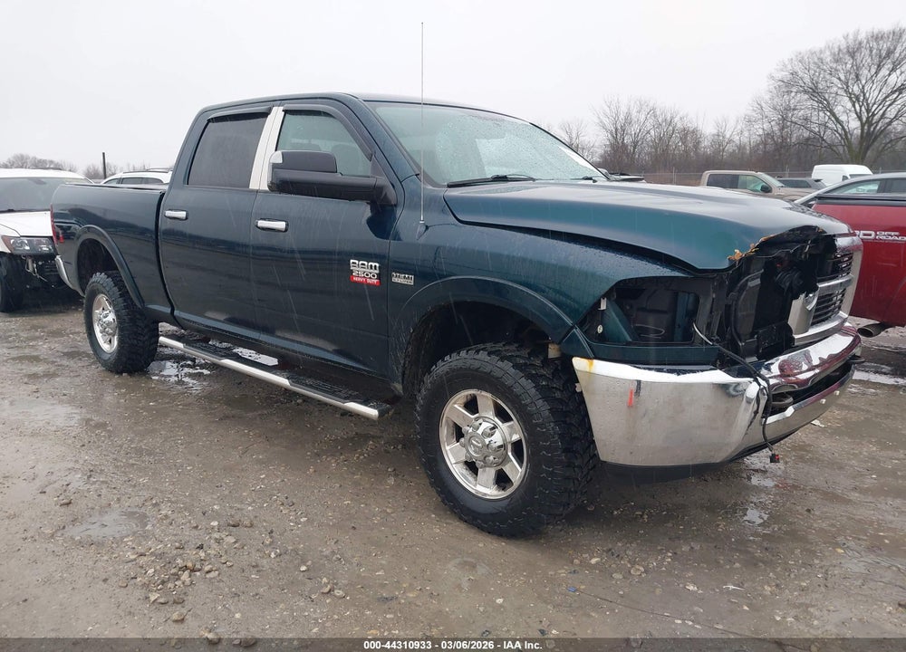 2011 RAM 2500 SLT VIN: 3D7TT2CT2BG522400