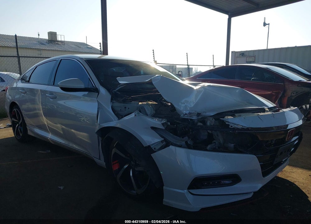 2018 HONDA ACCORD SPORT VIN: 1HGCV1F38JA255756