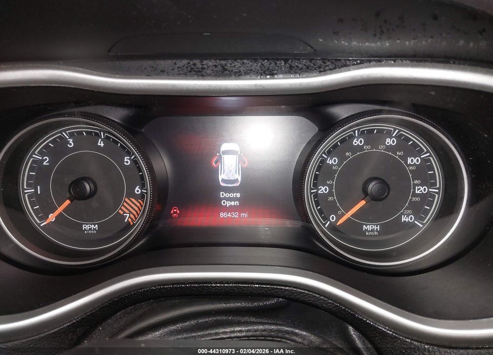 2015 JEEP CHEROKEE TRAILHAWK VIN: 1C4PJMBB0FW648722