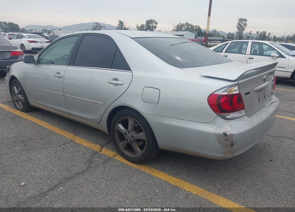 2005 TOYOTA CAMRY SE V6 VIN: 4T1BA32KX5U049210