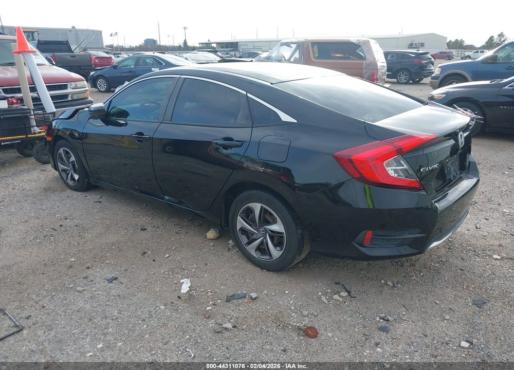 2019 HONDA CIVIC LX VIN: 19XFC2F63KE049339