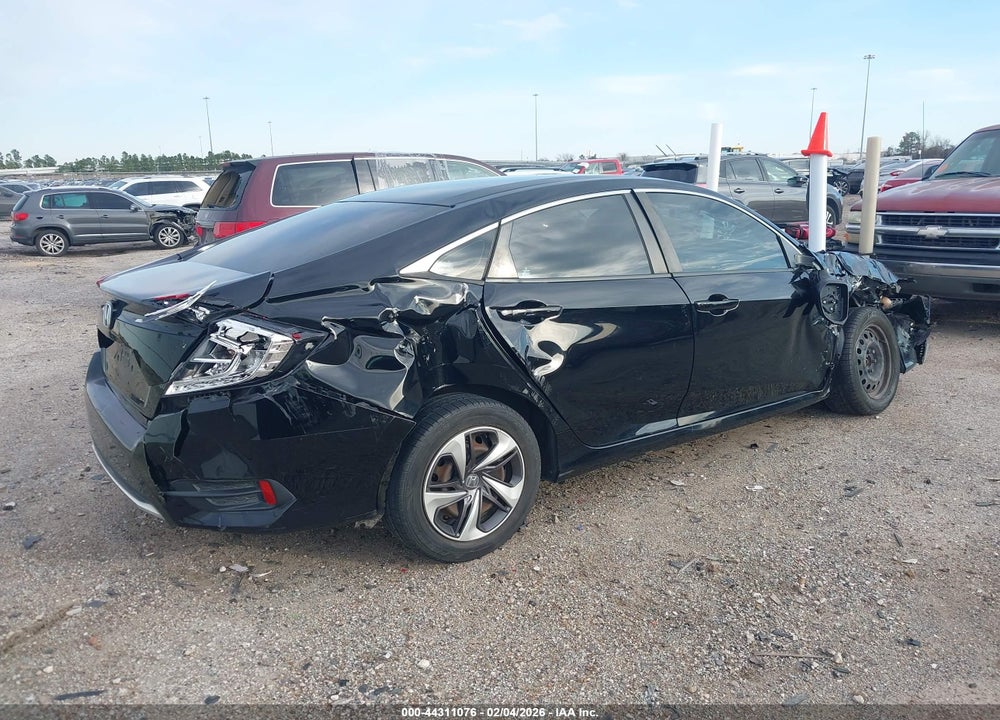 2019 HONDA CIVIC LX VIN: 19XFC2F63KE049339