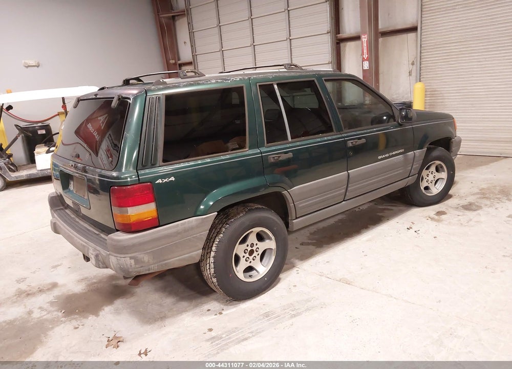 1997 CHEROKEE JEEP GRAND  LAREDO/TSI VIN: 1J4GZ58S9VC575673