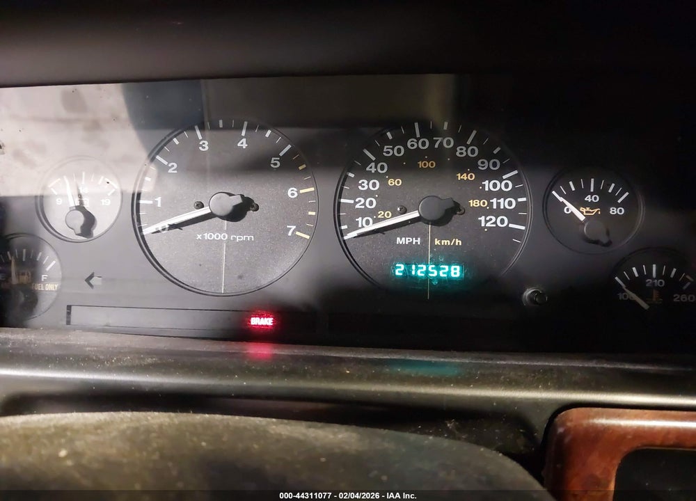 1997 CHEROKEE JEEP GRAND  LAREDO/TSI VIN: 1J4GZ58S9VC575673