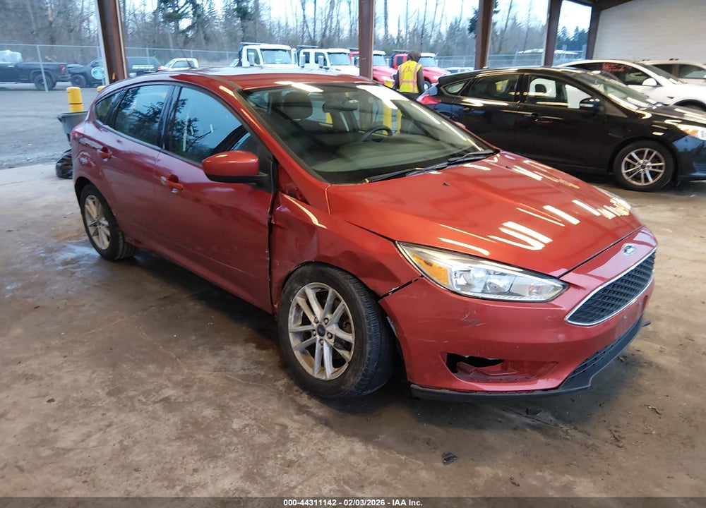 2018 FORD FOCUS SE VIN: 1FADP3K25JL313709