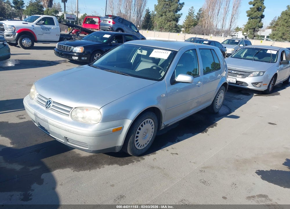 2002 VOLKSWAGEN GOLF GLS VIN: 9BWGK61J724069448