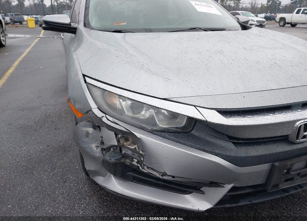 2018 HONDA CIVIC EX VIN: 2HGFC2F76JH609741