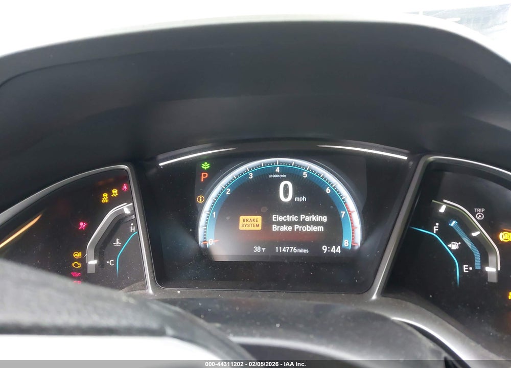 2018 HONDA CIVIC EX VIN: 2HGFC2F76JH609741
