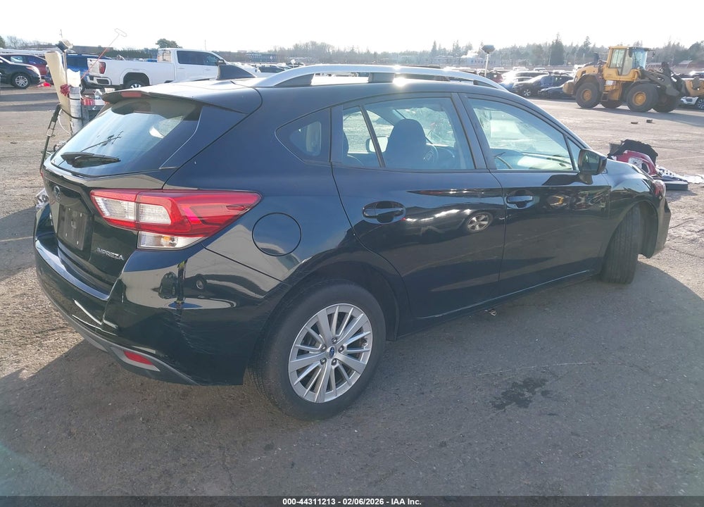 2018 SUBARU IMPREZA 2.0I PREMIUM VIN: 4S3GTAB62J3737486