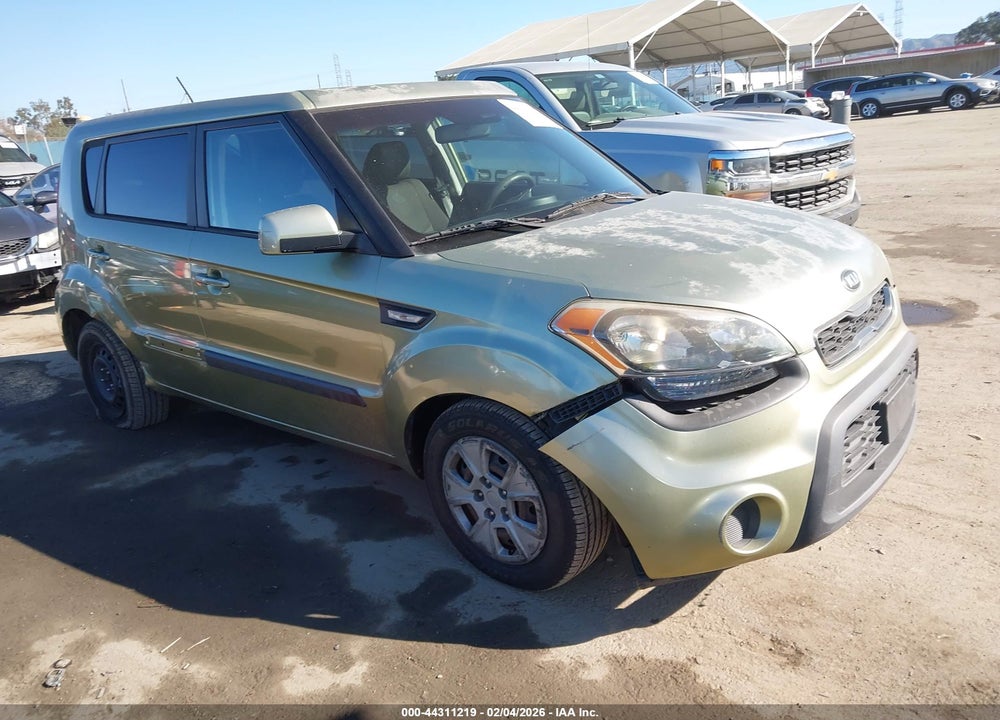 2013 KIA SOUL VIN: KNDJT2A58D7616124