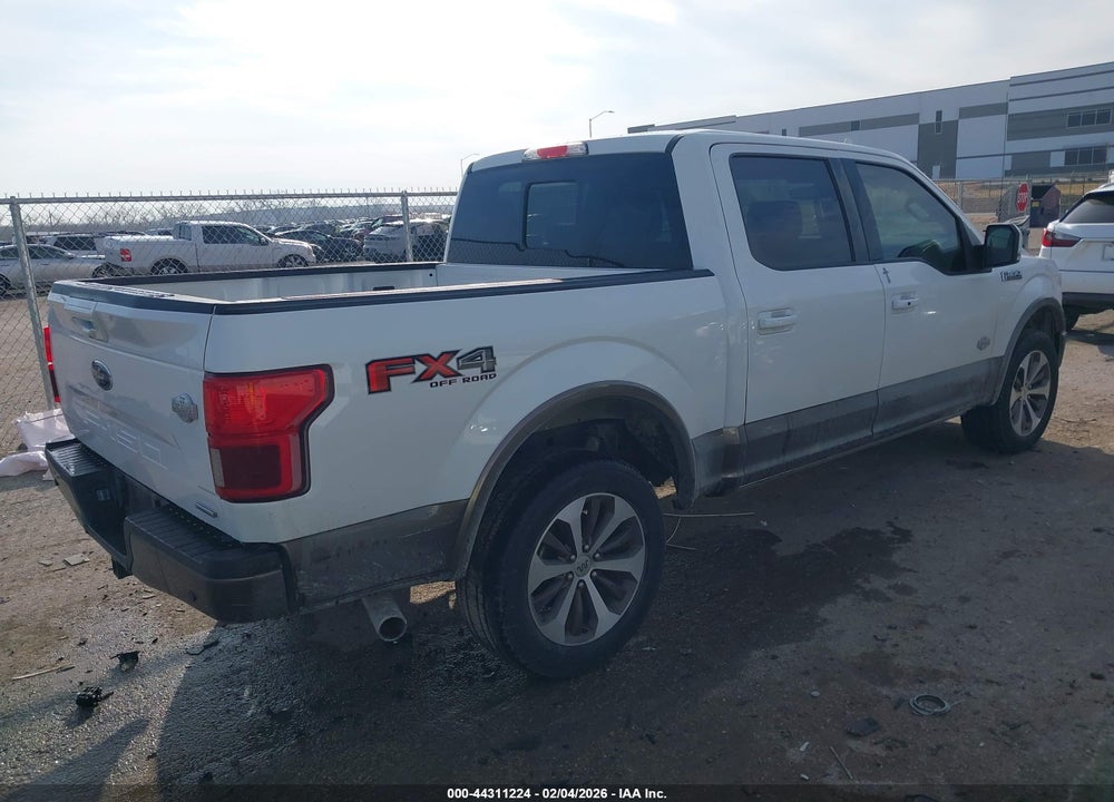 2020 FORD F-150 KING RANCH VIN: 1FTEW1E47LFC33137