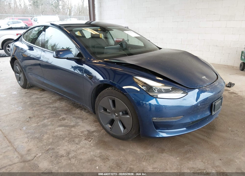 2022 TESLA MODEL 3 LONG RANGE DUAL MOTOR ALL-WHEEL DRIVE VIN: 5YJ3E1EB6NF182794