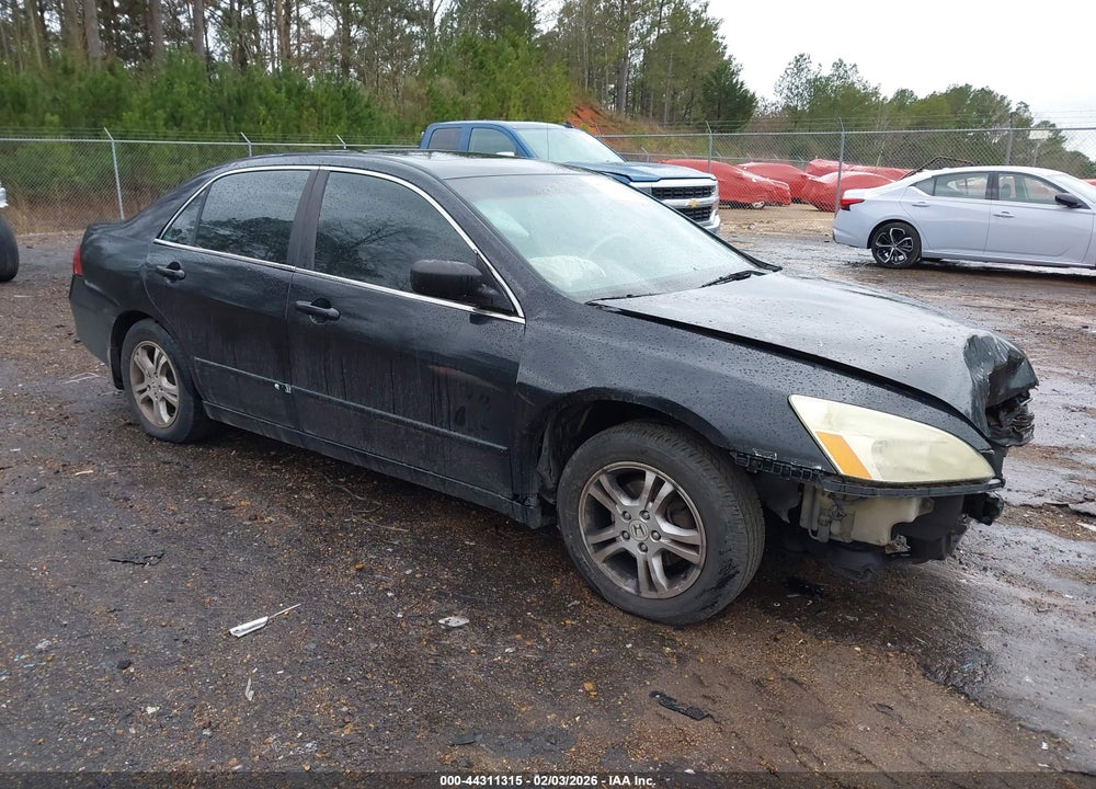 2007 HONDA ACCORD SDN EX-L VIN: 1HGCM56897A156779